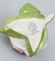 Herendi rózsa festett, jelzett, lepattanásokkal 8 cm