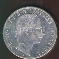 Ausztria 1859A 1Fl Ag T:2/3+