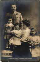 Erzherzog Franz Ferdinand mit Familie / Archduke Franz Ferdinand with his family