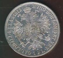 Ausztria 1859A 1Fl Ag T:2/3+