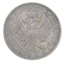 Orosz Birodalom 1818. 1R Ag "I. Sándor" T:XF,VF patina /
Russian Empire 1818. 1 Ruble Ag ...
