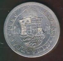 1890. 1Ft Ag "Fiumei címer" T:3