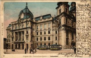 1903 Budapest V. M. kir. Tudományos Egyetem, villamos (EK)