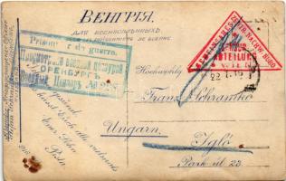 1916 Osztrák-magyar katonák orosz hadifogságban / WWI Austro-Hungarian K.u.K. military, POWs (prison...