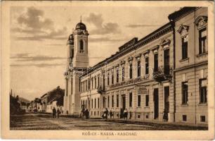 Kassa, Kosice; utca / street view (ragasztónyom / glue marks)