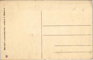 Miskolc, látkép az Avasról, zsinagóga. Vasúti levelezőlapárusítás 4867. (EK)