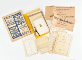 1928 Az 1928-ban New York-ben felavatott Kossuth szoborral kapcsolatos gyűjtemény. Korabeli megjhívók, nyomtatványok, jegyek, újságkivágások és későbbiek is. Levelek, az avatás tiszteletére rendezett estély programja, menükártyája. stb Nagyon sok tétel