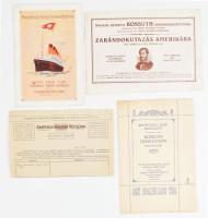 1928 Az 1928-ban New York-ben felavatott Kossuth szoborral kapcsolatos gyűjtemény. Korabeli megjhívó...