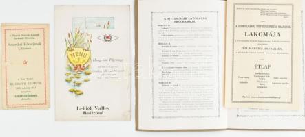 1928 Az 1928-ban New York-ben felavatott Kossuth szoborral kapcsolatos gyűjtemény. Korabeli megjhívó...