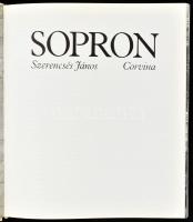 Szerencsés János - Dávid Ferenc: Sopron. Bp., 1980, Corvina. Gazdag fekete-fehér fotóanyaggal. Kiadó...