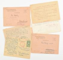 1945-1946 Hadifogoly levelezőlapok, vöröskeresztes lap