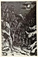 Gy. Szabó Béla: Hónapok. Gy. Szabó Béla (1905-1985) fametszetei. (Kolozsvár, 1973), Dacia. Sérült ki...