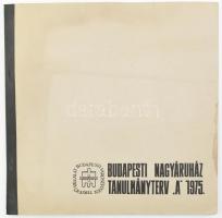 1975 A Budapesti Városháza park helyére tervezett Budapesti Nagyáruház tanulmányterve BUVÁTI. 16 + 11 T. tervek, leírás, költslgvetés