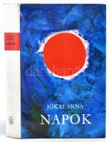 Jókai Anna: Napok. Bp., 1972. Szépirodalmi. Kiadói vászonkötésben, papír védőborítóval. DEDIKÁLT Major Ottó (1924-1999) írónak, ki sszakadással a borítón