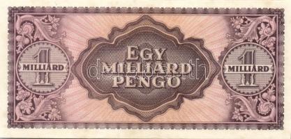 1946. 1000.000.000P sorszám nélkül! T:I RR!!