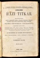 Farkas Elek (szerk.): A legujabb házi titkár. Pest, 1869, kiadja Heckenast Gusztáv. Korabeli kissé kopott félvászon kötésben 659p.