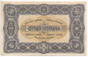 1920. 50K "Orell Füssli Zürich" nyomdahely jelöléssel T:F Adamo K25
