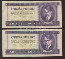 1975. 500Ft (2x) T:II/III