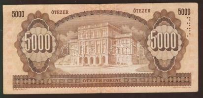 1995. 5000Ft "J" T:II/III R!
