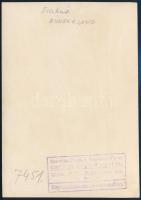 cca 1910 Fraknó, Erdélyi Mór felvétele, hátulján feliratozva, pecséttel jelzett, 11,5×16 cm / Forcht...