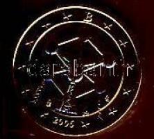 Belgium 2006. 2€ aranyozva "Atomium" T:2 Tanúsítvánnyal!
