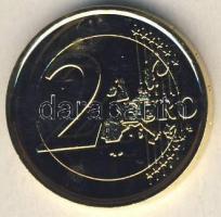 Spanyolország 2005. 2€ aranyozva "Don Quijote" T:2 Tanúsítvánnyal!