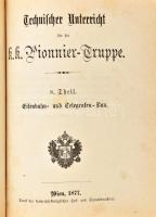 Technischer Unterricht für die k. k. Pionnier-Truppe 5-6-7-8-9. Theile: 5. Theil: Zimmermann-Arbeite...