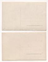 Első világháborús osztrák-magyar katonai gyógyszertár belső, gyógyszerész - 2 db eredeti fotó képesl...