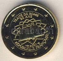 Franciaország 2007. 2€ aranyozva "50 éves a Római Szerződés" T:2