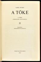 Karl Marx: A tőke. I-II. köt. Bp., 1967-1968, Magyar Helikon. Kiadói egészbőr-kötés. Számozott példá...