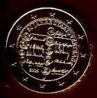 Ausztria 2005. 2€ aranyozva "50 éve írták alá az Államszerződést" T:1
