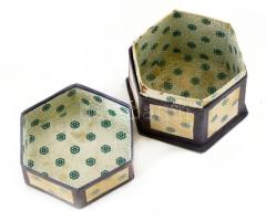 Art deco papírdoboz 10x10x9 cm