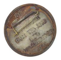 Csehszlovákia 1962. "Toray / IV. Nemzetközi vásár, Brno 1962" ezüstözött, zománcozott bron...