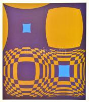 Victor Vasarely tíz kompozíciója Bartok Béla emlékére. Csoóri Sándor, Illyés Gyula, Weöres Sándor és...