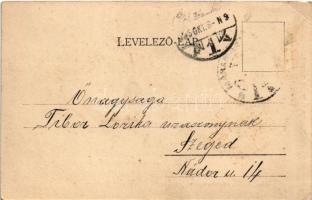 1905 Máramarossziget, Sighetu Marmatiei; Nyári színház (télen). Kaufmann Ábrahám kiadása / summer th...