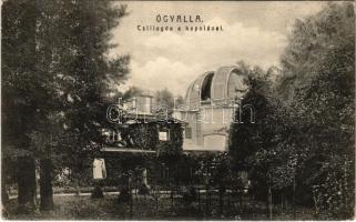 1906 Ógyalla, Stara Dala, Hurbanovo; Csillagda (csillagvizsgáló) a kupolával. E.D.K. 245. / observatory (EK)