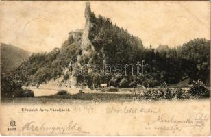 1902 Árvaváralja, Oravsky Podzámok; Árva vára / castle (fl)