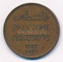 Palesztina 1927. 2m bronz T:VF Palestine 1927. 2 Mils bronze C:VF