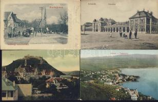 10 db városképes lap az 1900-as évekből