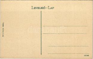 Orsova, Al-Duna, Trikule, Háromtorony. M. G. kiadása / tower ruins / Tricule