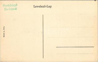 Déva, részlet a dévai várból. Hirsch A. kiadása / castle (EK)