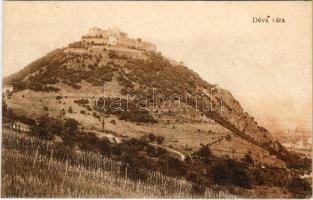 Déva, Déva vára. Laufer Vilmos kiadása / castle ruins