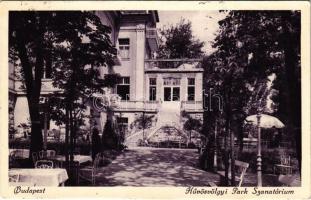 1936 Budapest II. Hűvösvölgy, Park Szanatórium. Hidegkúti út 78. (EK)