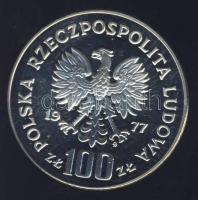 Lengyelország 1977. 100Zl Ag "Wawel" T:PP