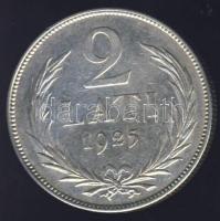 Lettország 1925. 2L Ag T:2/3