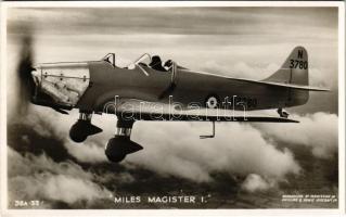 Miles Magister I kétüléses kiképzőgép és műrepülőgép / Miles M.14 Magister is a two-seat monoplane basic trainer aircraft designed and built by the British aircraft manufacturer Miles Aircraft