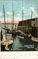 1906 Eastport, Maine (Washington); Dock Scene (EK)