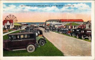 1936 Carolina Beach (North Carolina), Approach to Carolina Beach by State Highway 40 (fa)