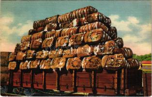 1939 Memphis (Tennessee), Cotton ready for shipment (EK)