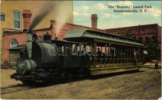 Hendersonville (North Carolina), The Dummy Laurel Park, train (EK)